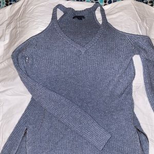 American Eagle cold shoulder sweater